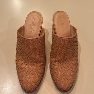Madewell Women's Brown Woven Clogs